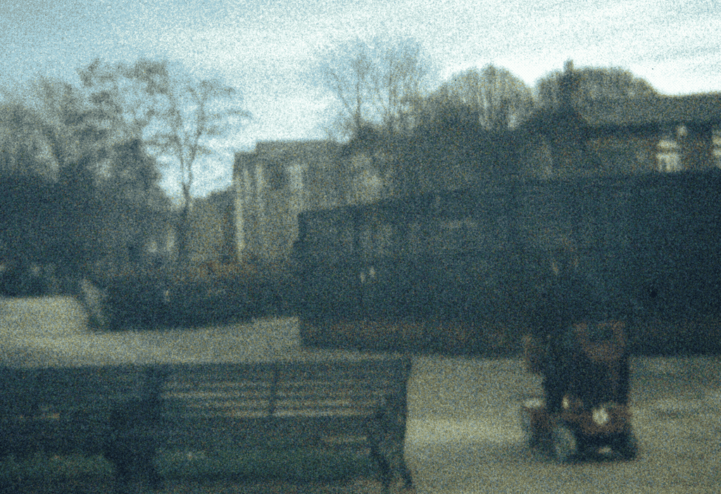 35mm GIF Animation of a ShopMobility Scooter